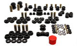 Energy Suspension 16.18105G - 94-01 Acura Integra (except Type R) Black Hyper-Flex Master Bushing Set