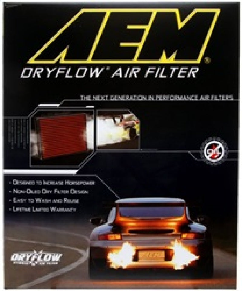 AEM Induction 28-20247 - AEM 02-07 Dodge Ram 3.7L (V6)/4.7L-5.9L (V8) Dryflow Panel Air Filter