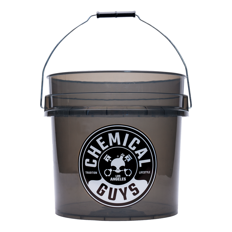 Chemical Guys ACC108 - Heavy Duty Detailing Bucket Smoked Black (4.5 Gal)