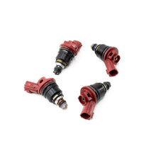 Load image into Gallery viewer, DeatschWerks 01J-00-0270-4 - Nissan G20 / SR20 / 240sx SR/KA 270cc Side Feed Injectors