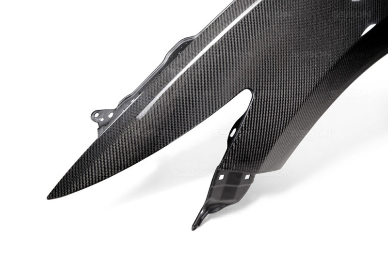 Seibon FF14HDCV2D FITS 14-15 Honda Civic 2 Door OE-Style Carbon Fiber Fenders