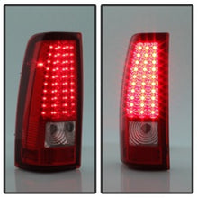 Load image into Gallery viewer, SPYDER 5008787 FITS 5008787 - Xtune Chevy Silverado 1500/2500/3500 03-06 LED Tail Lights Red Clear ALT-ON-CS03-LED-RC