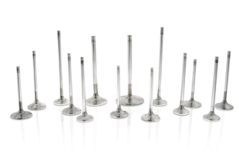 Ferrea F5508 - Acura K20 30mm 5.45mm 109.15mm 22 Deg Flo Stock Flat Head 5000 Series Exhaust Valve- Set of 8