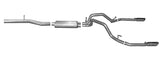 Gibson 5657 - 15-18 Chevrolet Silverado 1500 LS 5.3L 3in/2.25in Cat-Back Dual Split Exhaust Aluminized