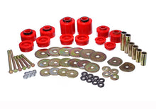 Load image into Gallery viewer, Energy Suspension 4.4123R - 80-96 Ford F-150/250/350 Red Body Mount Set Includes Hardware