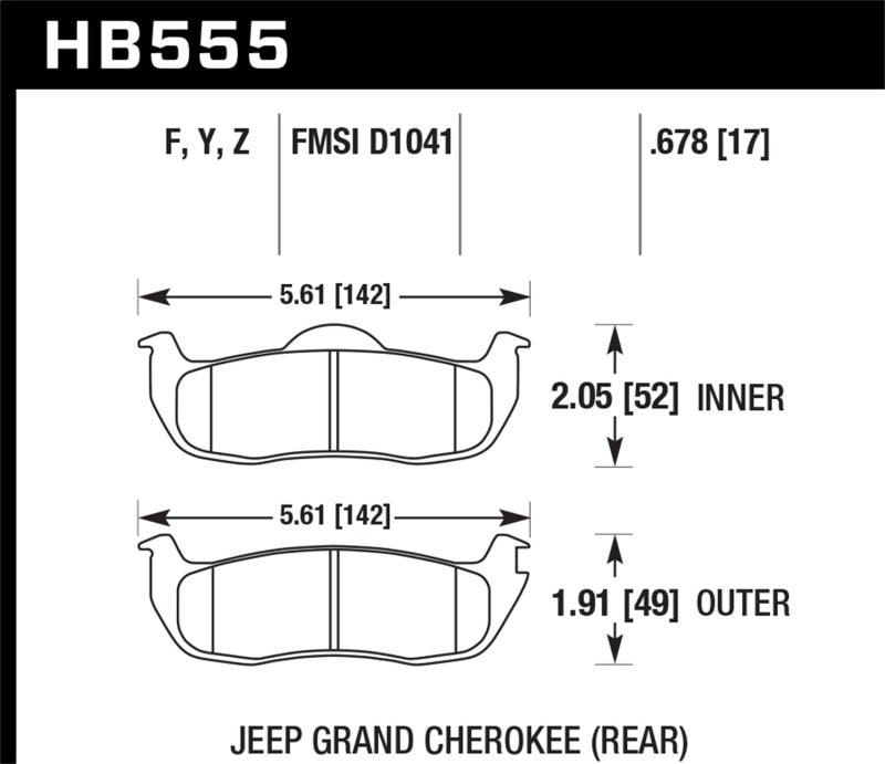 Hawk 06-10 Jeep Commander / 05-10 Grand Cherokee / 05-10 Armada / 04 Pathfinder / 04-10 Tital 5.6L / - free shipping - Fastmodz