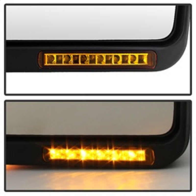 SPYDER 9935336 - Xtune Ford F150 07-14 Power Heated Amber LED Signal OE Mirror Left MIR-03349EH-P-L