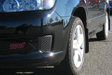 Rally Armor MF5-BAS-BLK FITS: 2003-2008 Subaru Forester Basic Black Mud Flap w/ Black Logo