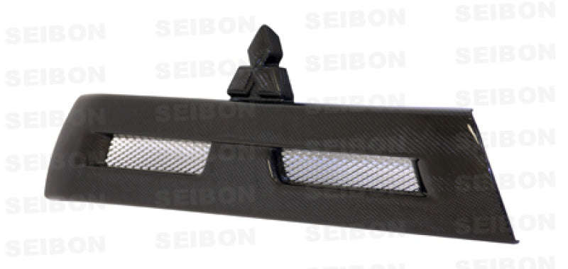 Seibon FG0809MITEVOX FITS 08-10 Mitsubishi Lancer Evo X OEM Carbon Fiber Front Grill