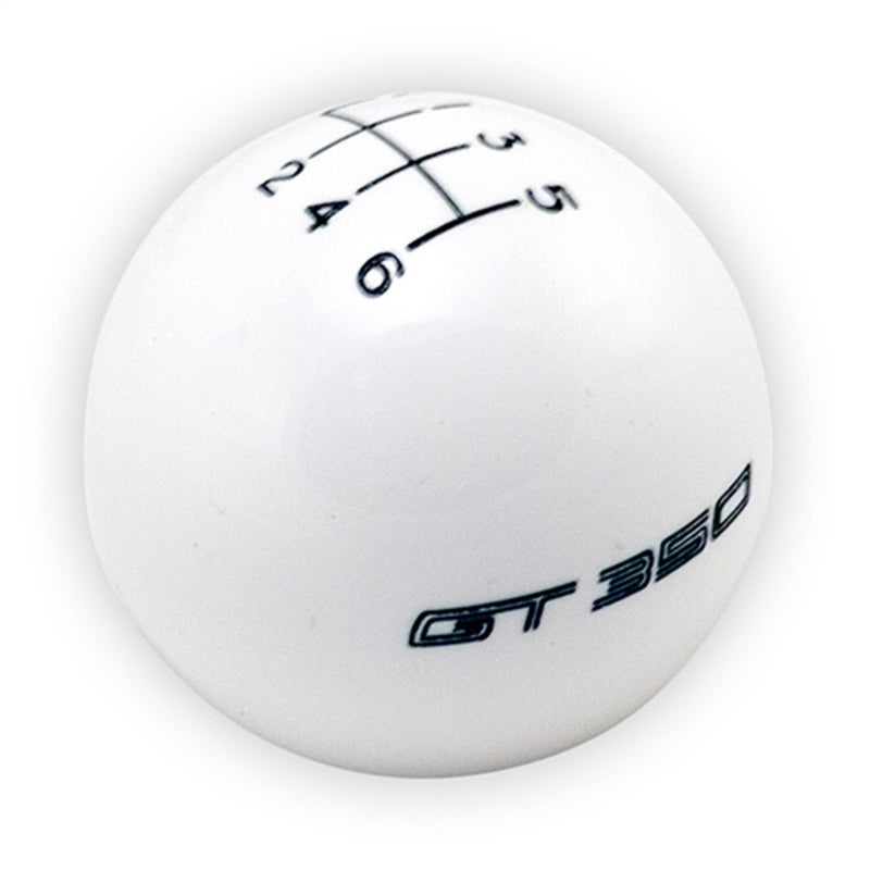 Ford Racing M-7213-M8SW - Ford Performance GT350 Shift Knob 6-Speed White