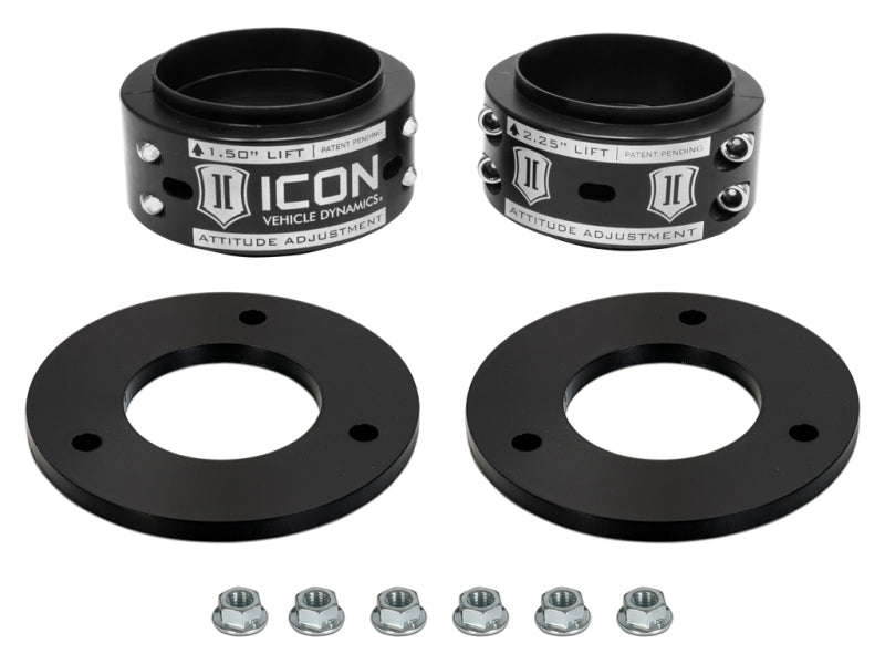 ICON IVD6130B - 2017+ Ford Raptor .5-2.25 AAC Leveling Kit