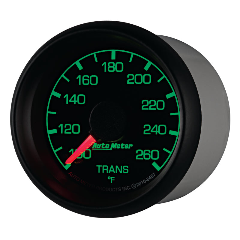 AutoMeter 8457 - Autometer Factory Match Ford 52.4mm Full Sweep Electronic 100-260 Deg F Transmission Temp Gauge