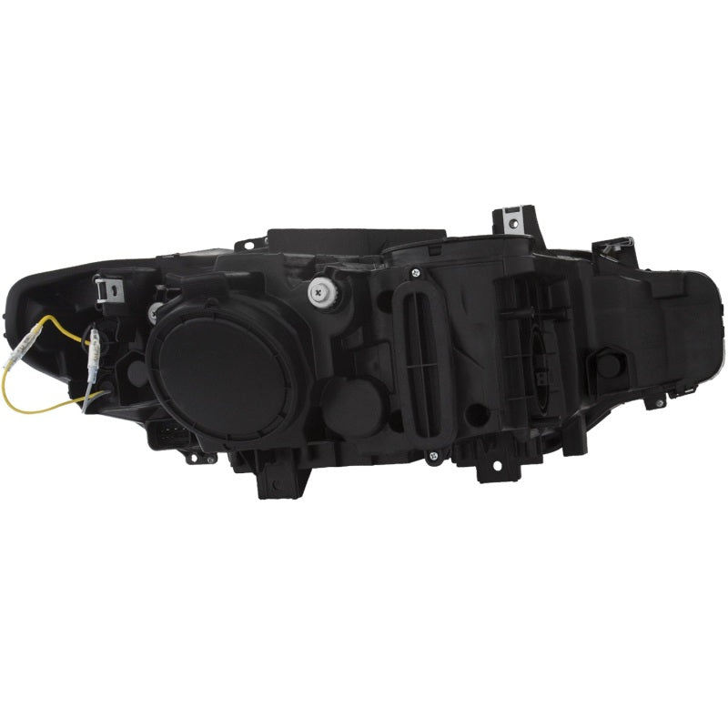 ANZO - [product_sku] - ANZO 2012-2015 BMW 3 Series Projector Headlights w/ U-Bar Black - Fastmodz