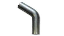 Load image into Gallery viewer, Vibrant 2in O.D. T304 SS 60 deg Mandrel Bend 6in x 6in leg lengths (2in Centerline Radius)