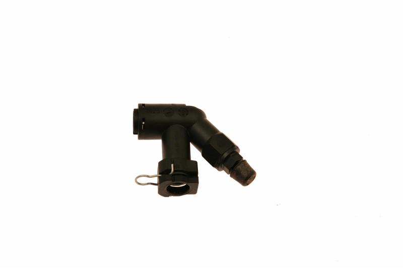McLeod Fitting Elbow Connector W/Bleed Screw For Wire Clip Male Plug In Fittings - free shipping - Fastmodz