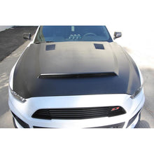 Load image into Gallery viewer, Anderson Composites AC-HD15FDMU-SN-GF FITS 2015-2017 Ford Mustang (Excl. GT350/GT350R) Super Snake Style Hood Fiberglass