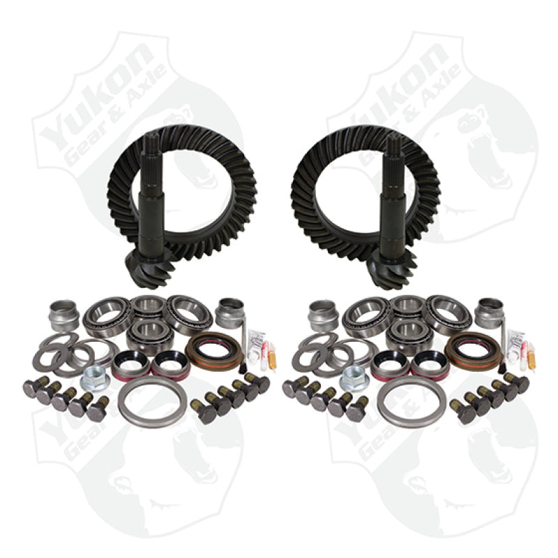 Yukon Gear & Axle YGK015 -  -Yukon Gear Gear & Install Kit Package For Jeep JK Rubicon in a 4.88 Ratio