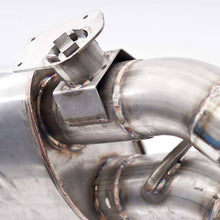 Load image into Gallery viewer, Stainless Works CA16RVMKSFCR - 2016+ Chevy Camaro SS 3in Redline Factory Connect Axle Back w/Valve &amp; 4in Quad Tips