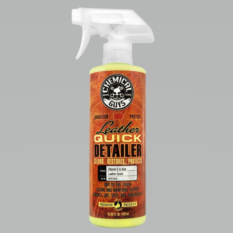 Chemical Guys SPI21616 - Leather Quick Detailer Care SprayMatte Finish16oz