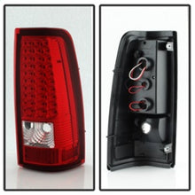 Load image into Gallery viewer, SPYDER 5008787 FITS 5008787 - Xtune Chevy Silverado 1500/2500/3500 03-06 LED Tail Lights Red Clear ALT-ON-CS03-LED-RC