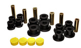 Energy Suspension 5.2115G - 02-05 Dodge Ram 1500 2WD Black Rear Leaf Spring Bushing Set