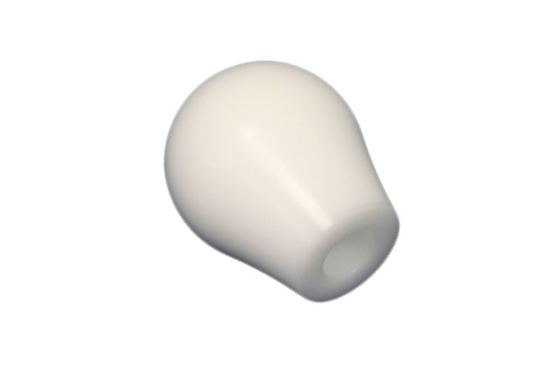 Torque Solution TS-UNI-108W - Delrin Tear Drop Shift Knob (White): Universal 10x1.25