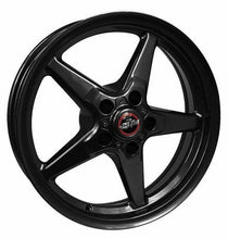 Load image into Gallery viewer, Race Star 92 Drag Star Bracket Racer 18x5 5x120BC 2.00BS Gloss Black Wheel - free shipping - Fastmodz