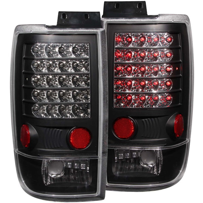 ANZO 311021 FITS 1997-2002 Ford Expedition LED Taillights Black