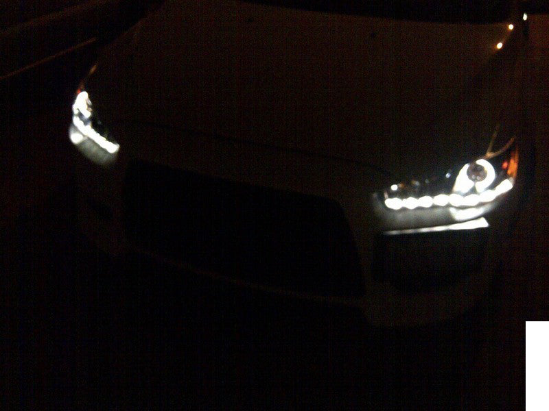 SPYDER 5042231 - Spyder Mitsubishi Lancer/EVO-10 08-14 Projector Xenon/HID- LED Halo DRL Blk PRO-YD-ML08-HID-DRL-BK