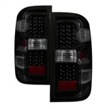 SPYDER 9036552 - xTune Chevy 1500 14-16 / Silverado 2500HD/3500HD LED Tail LightsBlack Smoked ALT-JH-CS14-LED-BSM