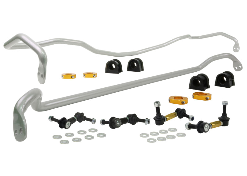 Whiteline BSK014 - 05-06 Subaru Legacy / 06-09 Legacy Spec.B Front and Rear Swaybar Assembly Kit