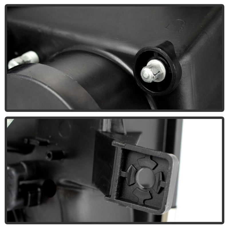 SPYDER 5077639 - Spyder Ford F150 13-14 Projector Fctry Xenon Model- Light Bar DRL Chrm PRO-YD-FF15013-LBDRL-HID-C
