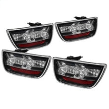 Load image into Gallery viewer, SPYDER 5032188 - Spyder Chevy Camaro 10-13 LED Tail Lights Black ALT-YD-CCAM2010-LED-BK