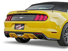 Load image into Gallery viewer, aFe 49-43085-B FITS MACHForce XP 2.5in 409 Stainless Axle Back Exhaust w/ Black Tips 15-17 Ford Mustang I4-2.3L (t)