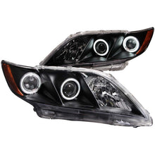 Load image into Gallery viewer, ANZO - [product_sku] - ANZO 2007-2009 Toyota Camry Projector Headlights w/ Halo Black - Fastmodz