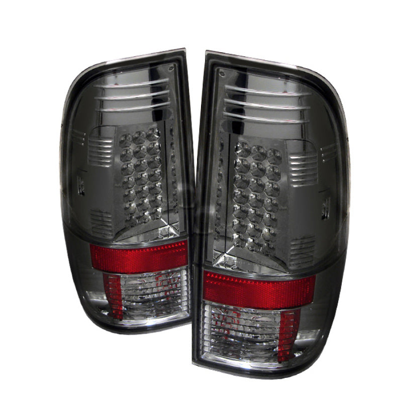 SPYDER 5003935 - Spyder Ford Super Duty 08-15 LED Tail Lights Smoke ALT-YD-FS07-LED-SM