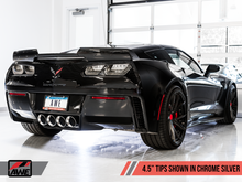 Load image into Gallery viewer, AWE Tuning 3020-42073 FITS 14-19 Chevy Corvette C7 Z06/ZR1 (w/o AFM) Track Edition Axle-Back Exhaust w/Chrome Tips