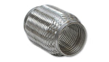 Vibrant 61004 FITS 61004 - SS Turbo FLEX Coupling with Interlock Liner 3in inlet/outlet x 4in long
