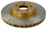 DBA 4909XS - 7/90-96 Turbo/6/89-96 Non-Turbo 300ZX Front Drilled & Slotted 4000 Series Rotor