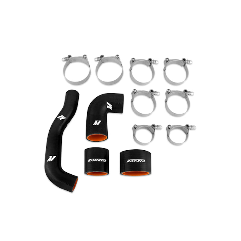 Mishimoto MMHOSE-SUBJ-INT4BK FITS 04-07 Subaru WRX STI (STI only) JDM Black Silicone Intercooler Hoses