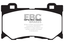 Load image into Gallery viewer, EBC 08-13 Infiniti FX50 5.0 Redstuff Front Brake Pads