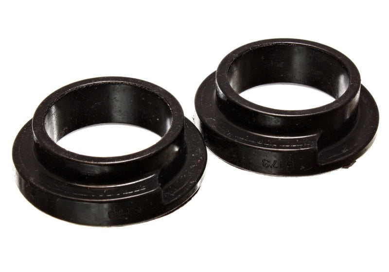 Energy Suspension 9.6119G - Universal 2 1/8in ID 2 1/2in OD 5/8in H Black Coil Spring Isolators (2 per set)