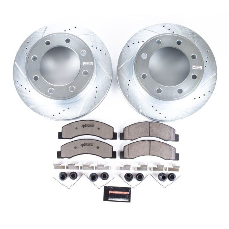 Power Stop 00-05 Ford Excursion Front Z36 Truck & Tow Brake Kit - free shipping - Fastmodz