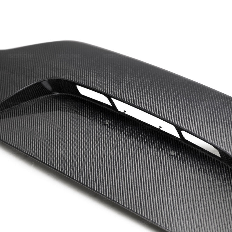 Seibon TG18KIST FITS 2018 Kia Stinger OE-Style Carbon Fiber Rear Trunk Garnish