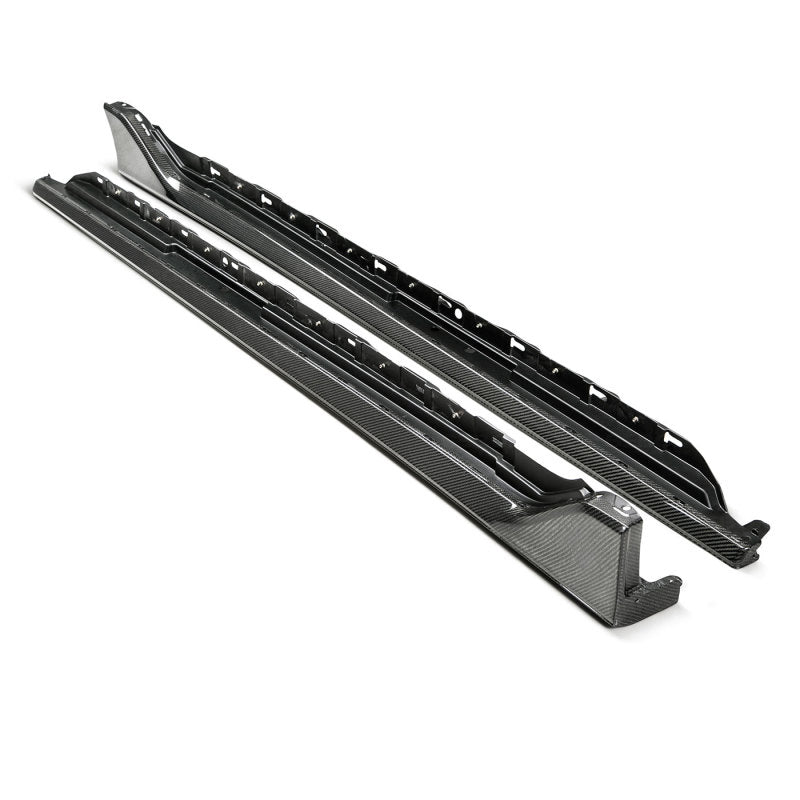 Seibon SS17HDCVR-OE FITS 2017 Honda Civic Type R OEM Carbon Fiber Side Skirts