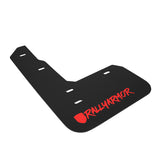 Rally Armor MF47-UR-BLK/RD-X FITS: 17-18 Honda Civic Type R (Type R Only) UR Black Mud Flap w/ Red Logo and Altered Font