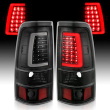 Load image into Gallery viewer, ANZO 311333 -  FITS: 2003-2006 Chevy Silverado 1500 LED Taillights Plank Style Black w/Clear Lens