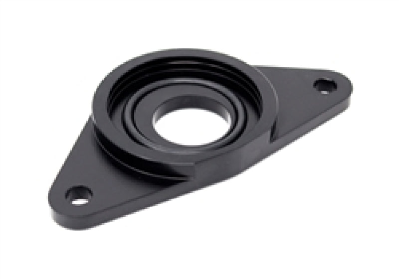 Torque Solution TS-SU-HKS-BK - HKS BOV Adapter Flange: Subaru WRX / STi Black