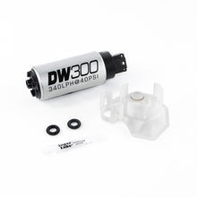 Load image into Gallery viewer, DeatschWerks 9-307-1026 - 340lph DW300C Compact Fuel Pump w/Install Kit 08-15 Mitsubishi EVO X (w/o Clips)