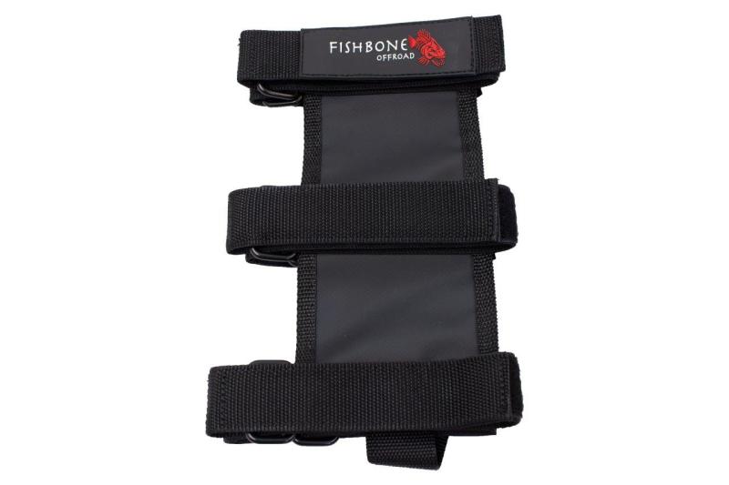 Fishbone Offroad FB55154 - Padded Roll Bar Black Fire Extinguisher Holder